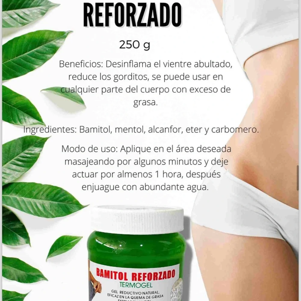 Bamitol Reforzado Reduce medidas